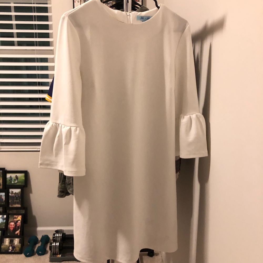 White (bridal) boutique dress (She + Sky)